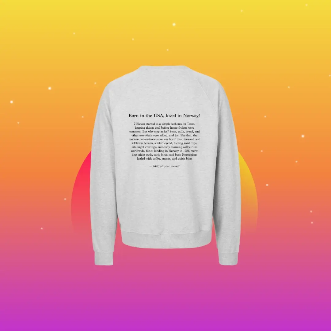 7-Eleven x Thea Klingvall crewneck