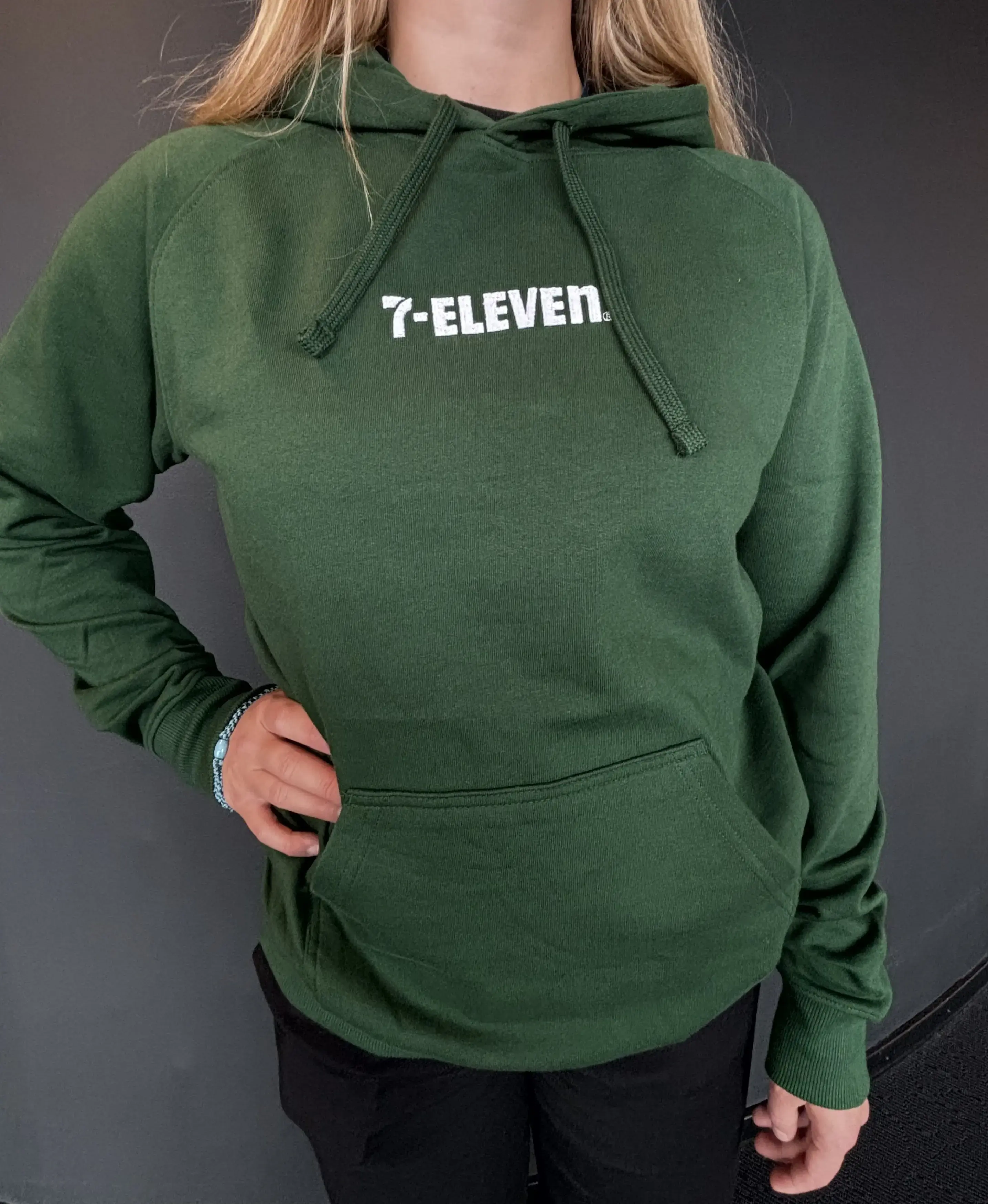 7-Eleven Green hoodie